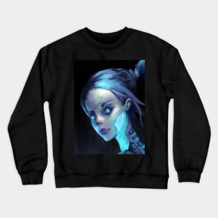 Sci-fi Girl Crewneck Sweatshirt